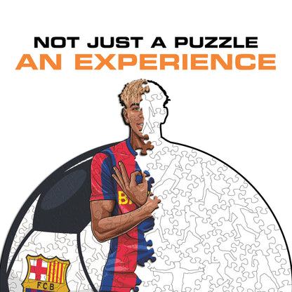 Lamine Yamal - Wooden Puzzle