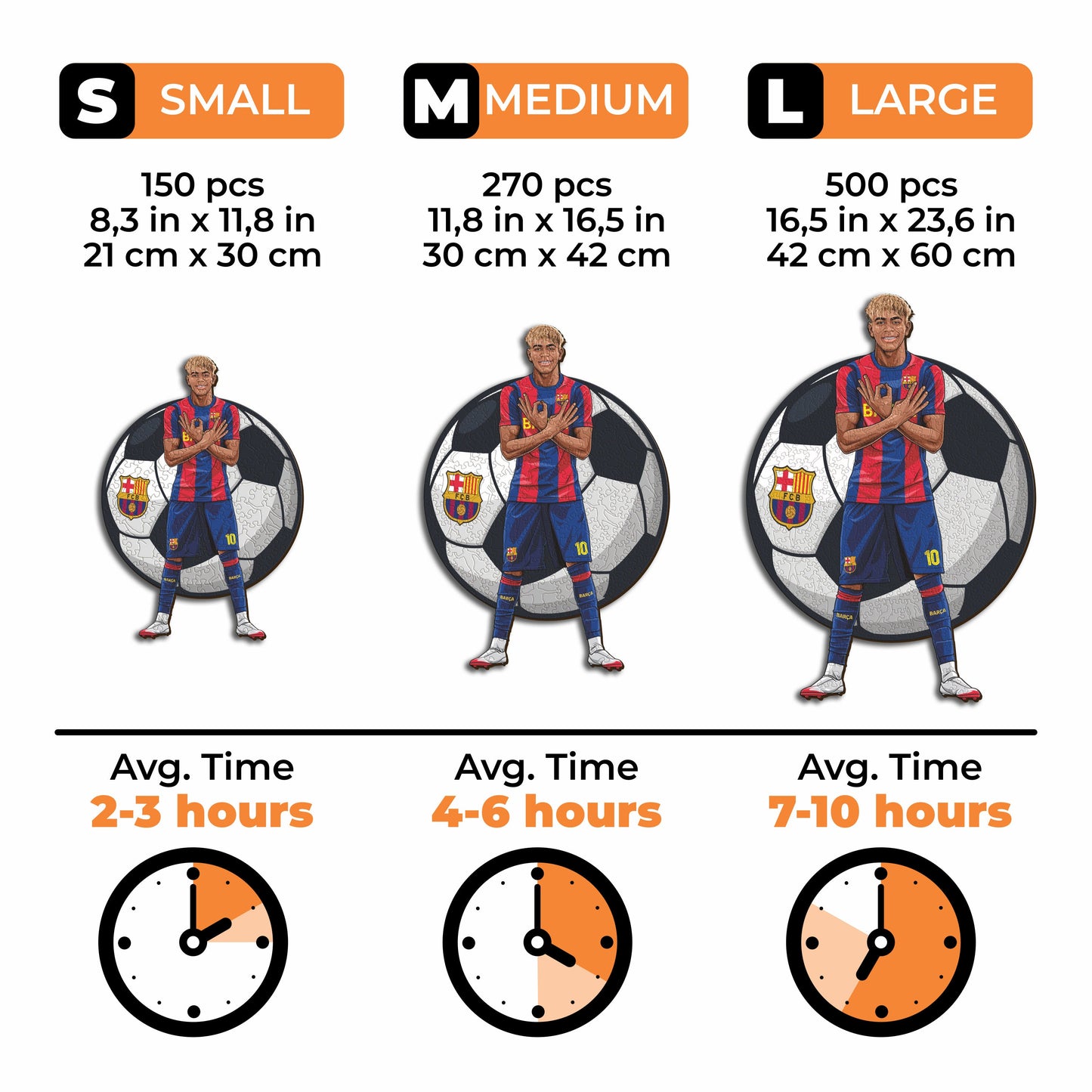 Lamine Yamal - Wooden Puzzle