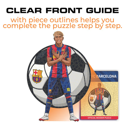 Lamine Yamal - Wooden Puzzle