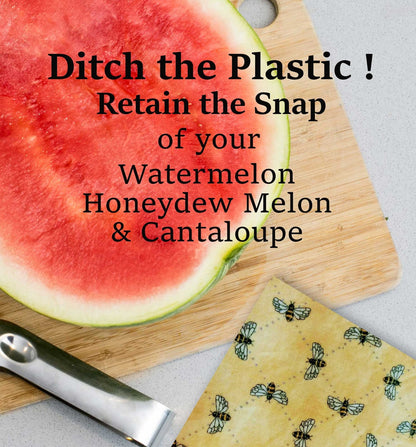 Beeswax Food Wrap - Watermelon set/1