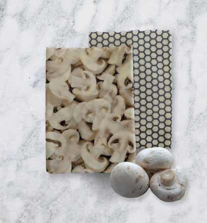 Beeswax Wrap - Mushroom Saver Bundle set/2