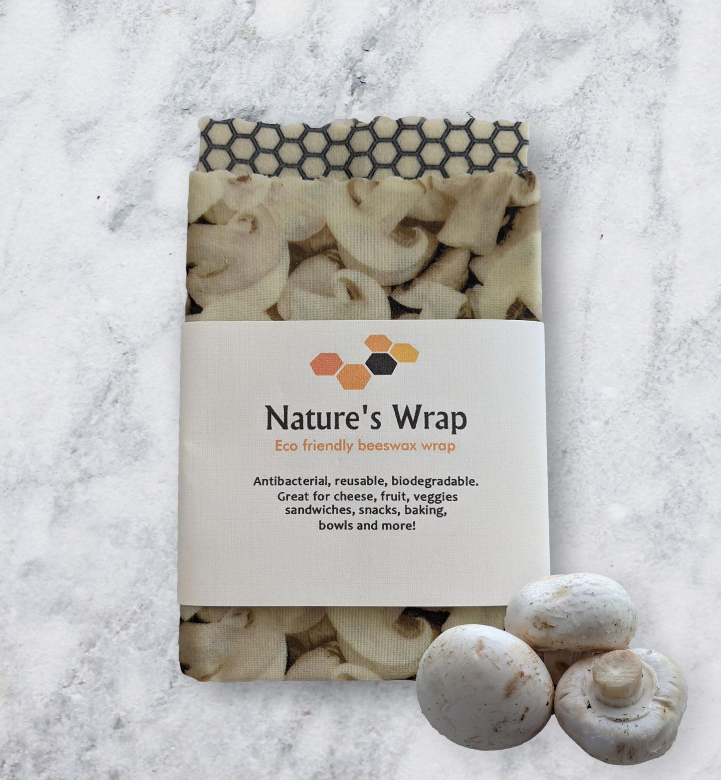 Beeswax Wrap - Mushroom Saver Bundle set/2