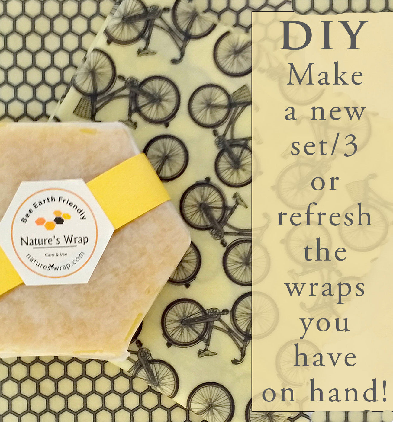 Refresh - Bar-Beeswax Wrap DIY