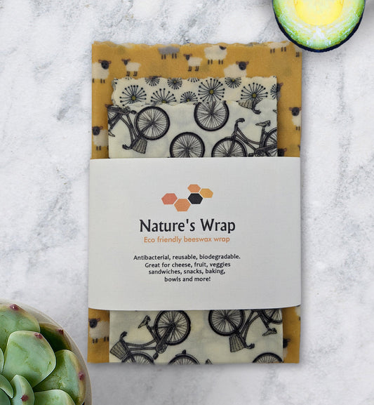 Beeswax Wrap - Spring Lamb set/3