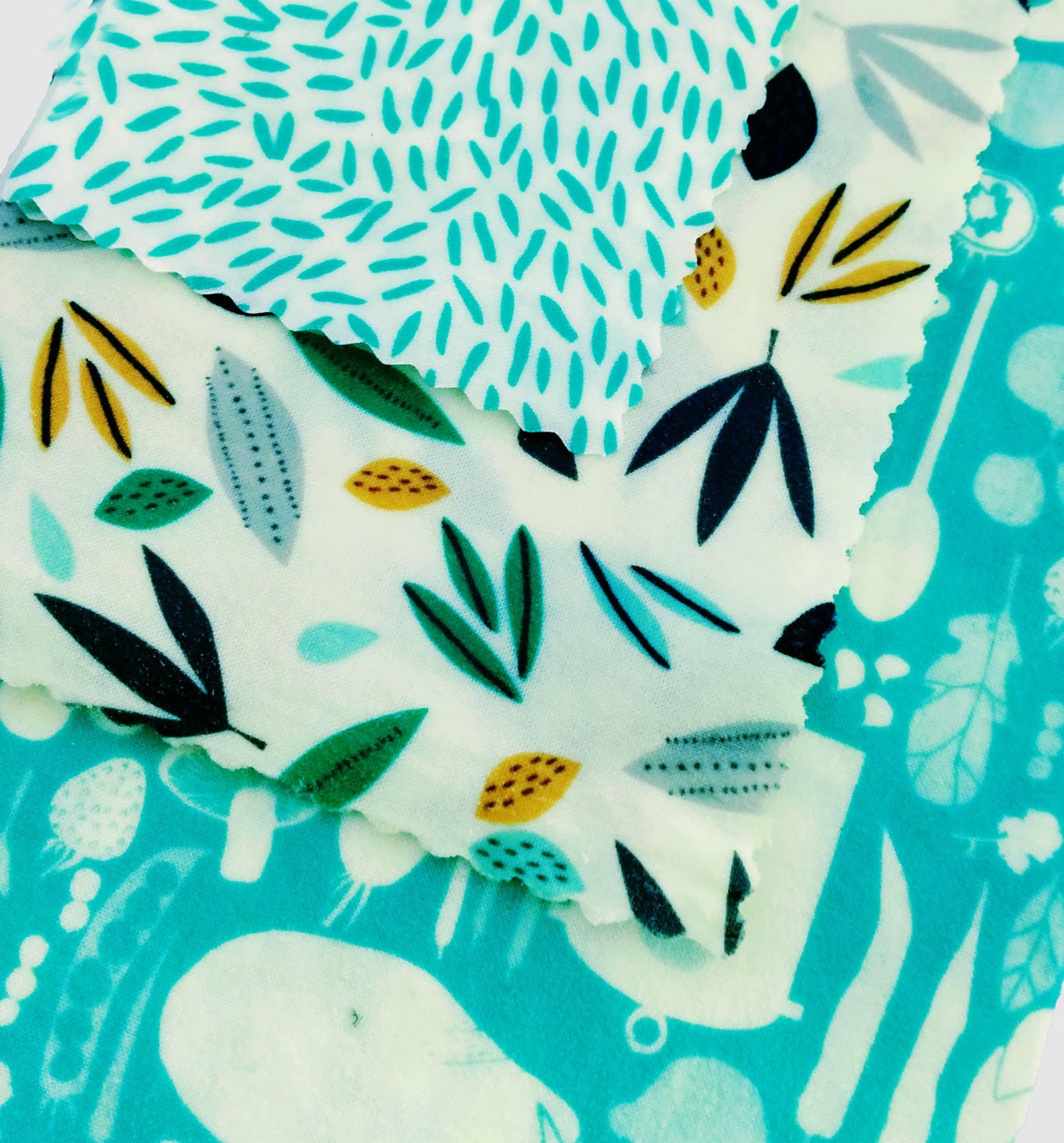 Beeswax Wrap -  Modern Kitchen set/3