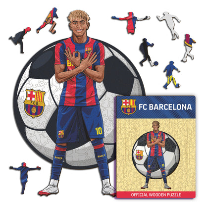 Lamine Yamal - Wooden Puzzle